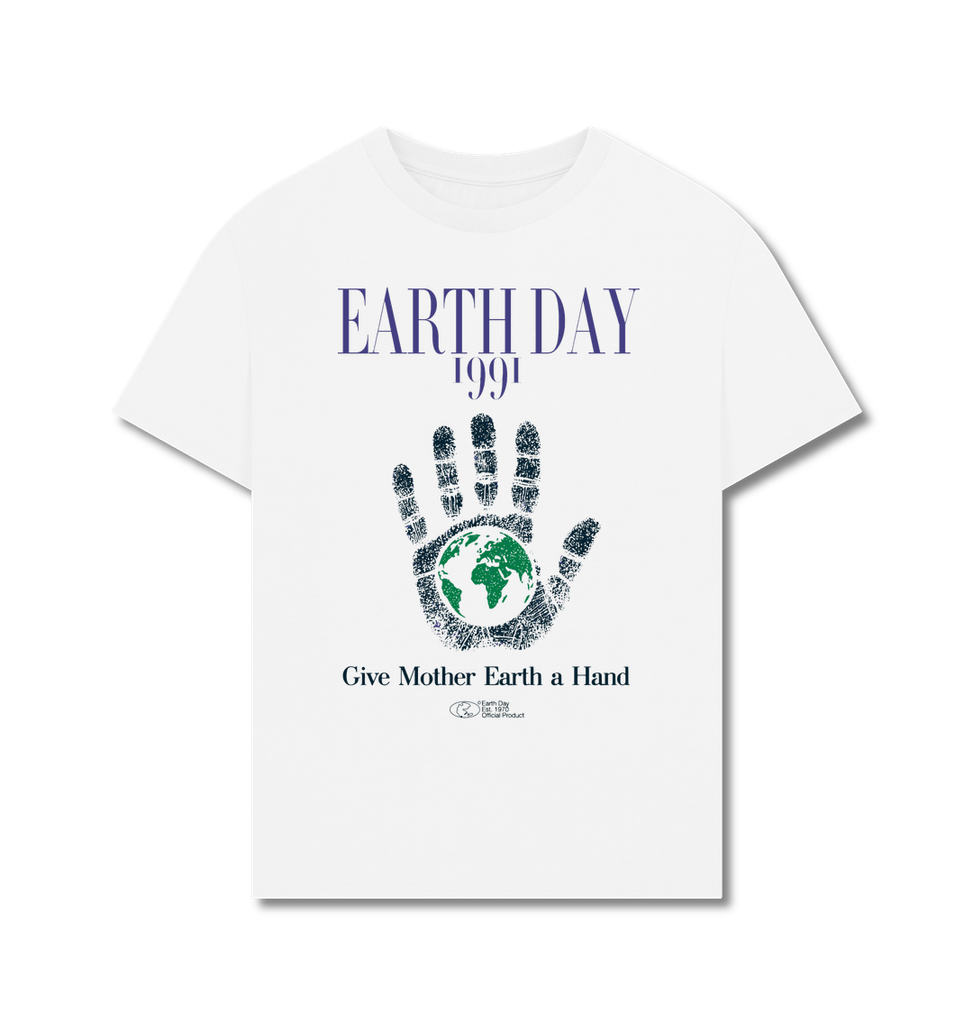 Give Mother Earth A Hand 🌎 1991 Tee