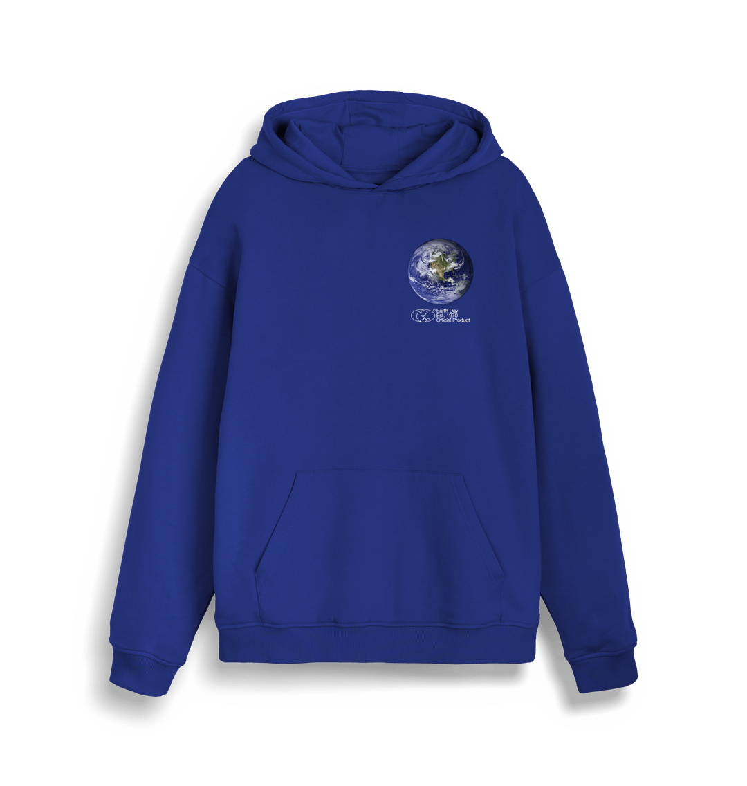 Worker Blue Love Your Mother Hoodie \ud83c\udf0e 1972 Hoodie